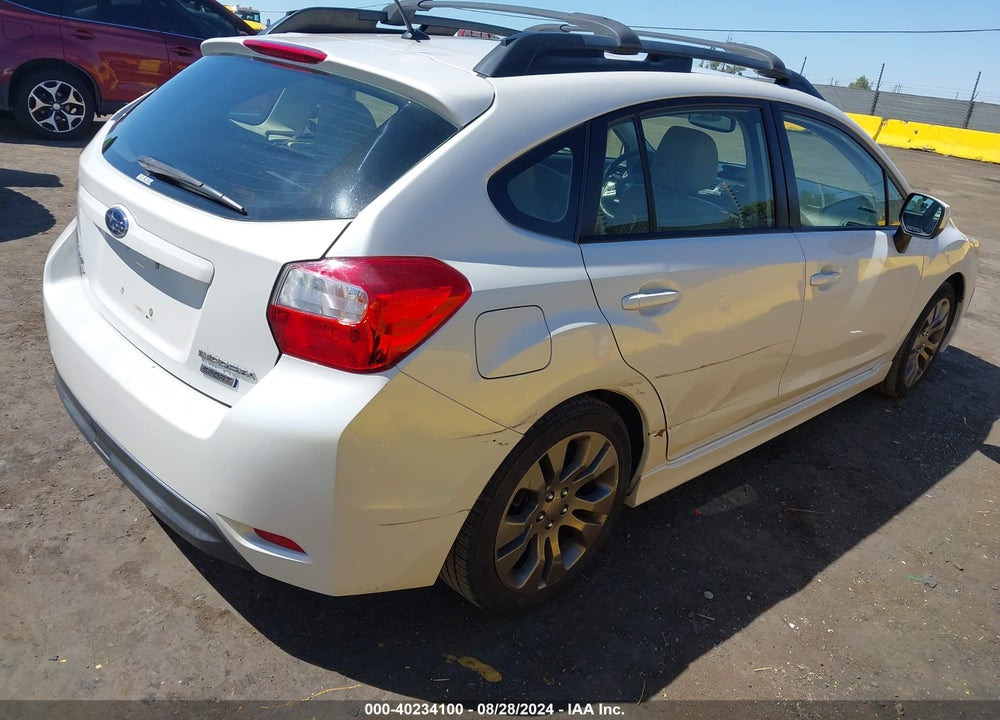 2014 SUBARU IMPREZA 2.0I SPORT LIMITED VIN: JF1GPAR65EH290791