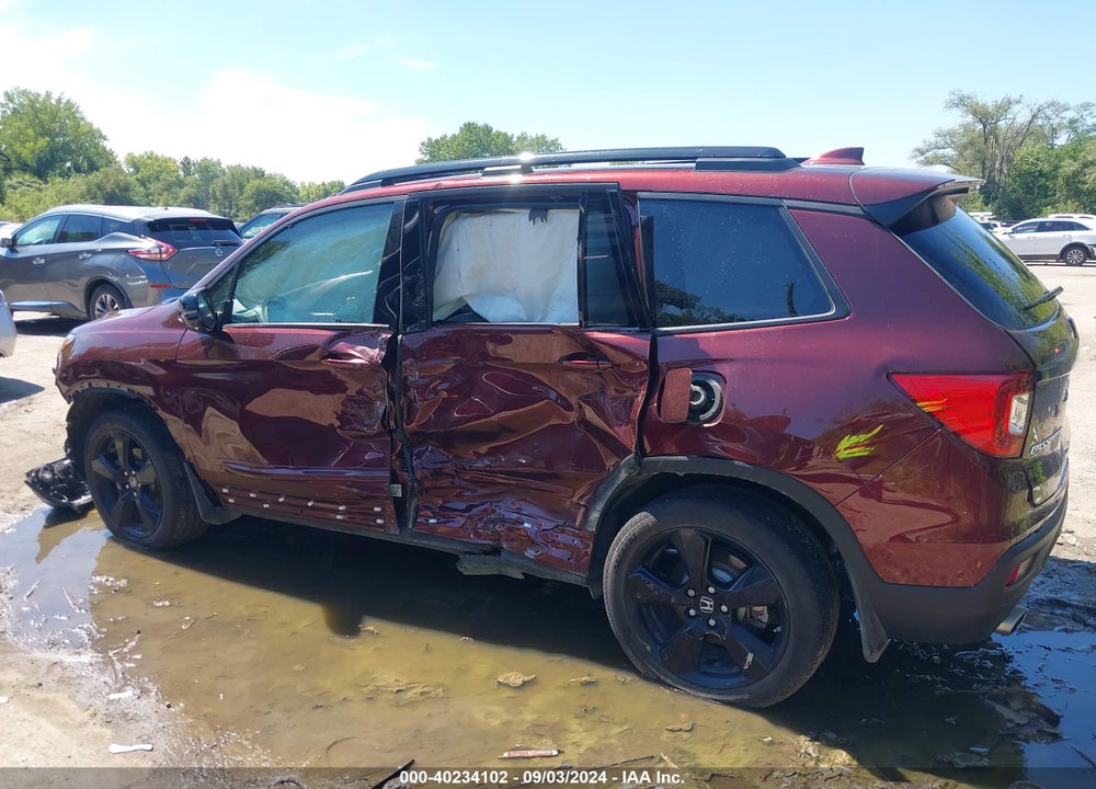 2019 HONDA PASSPORT ELITE VIN: 5FNYF8H00KB019608