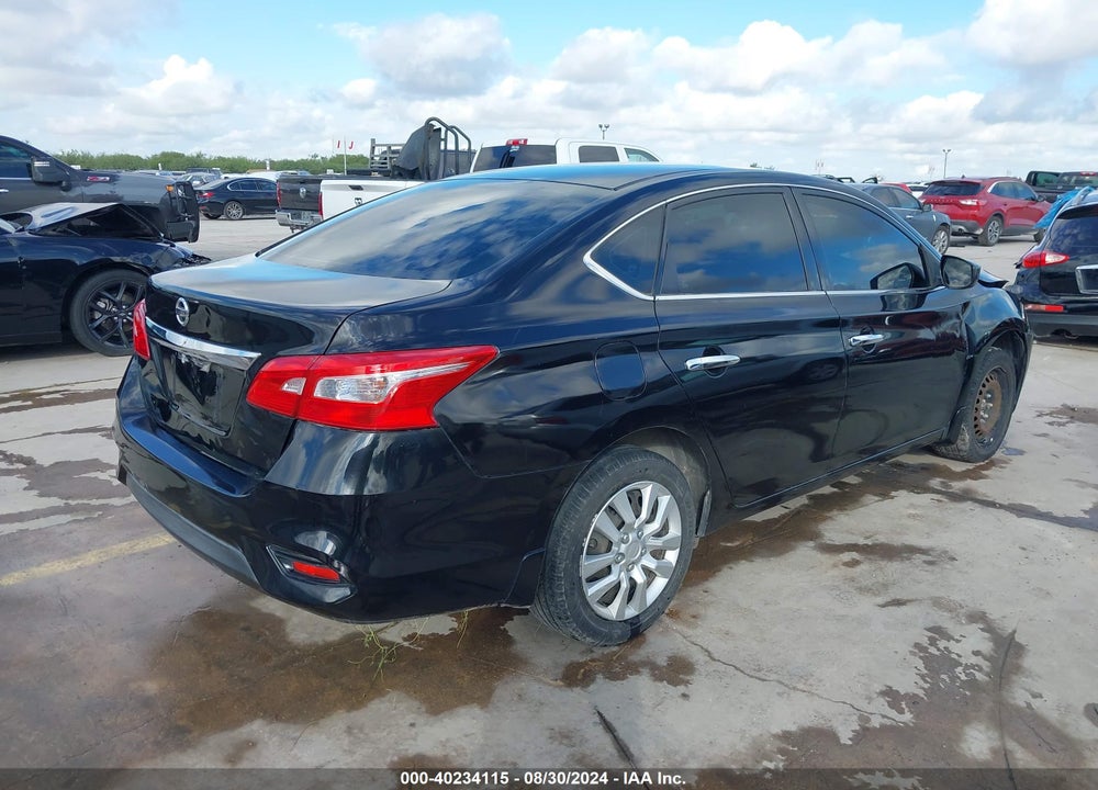 2016 NISSAN SENTRA S VIN: 3N1AB7AP9GL682752