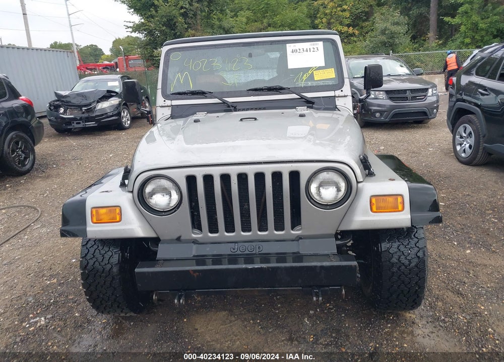 2000 JEEP WRANGLER SPORT VIN: 1J4FA49S7YP768316