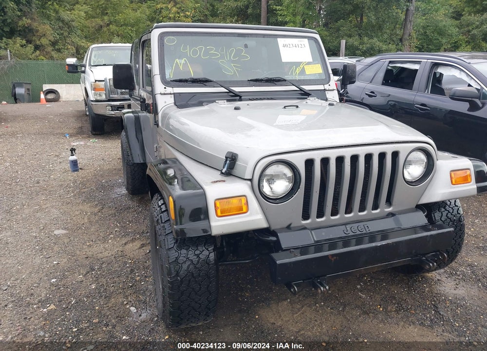 2000 JEEP WRANGLER SPORT VIN: 1J4FA49S7YP768316