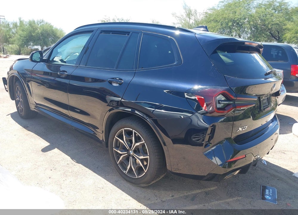 2024 BMW X3 SDRIVE30I VIN: WBX47DP00RN254627