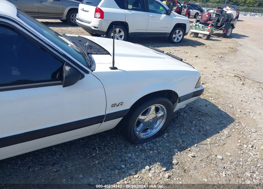 1989 FORD MUSTANG LX VIN: 1FABP40E0KF205881