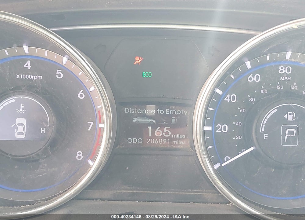 2012 HYUNDAI SONATA GLS VIN: 5NPEB4AC5CH338288