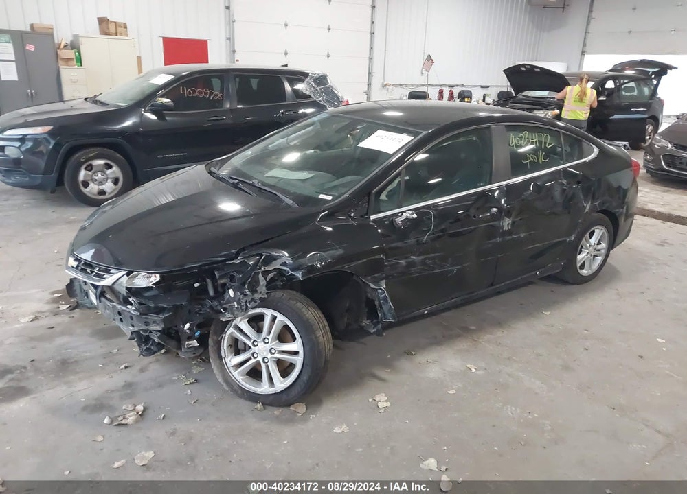 2016 CHEVROLET CRUZE LT AUTO VIN: 1G1BE5SM8G7312911
