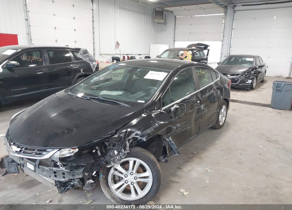 2016 CHEVROLET CRUZE LT AUTO VIN: 1G1BE5SM8G7312911