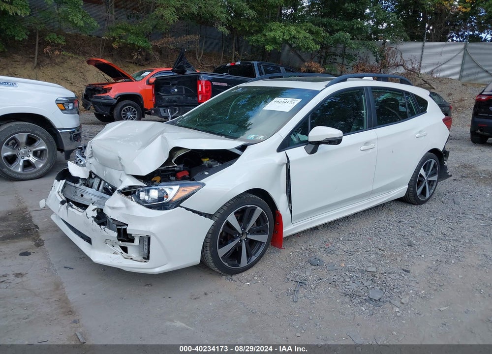2018 SUBARU IMPREZA 2.0I SPORT VIN: 4S3GTAL60J1741997