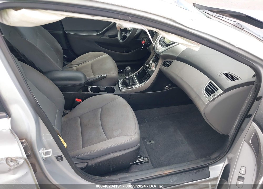 2012 HYUNDAI ELANTRA GLS VIN: 5NPDH4AE2CH080114