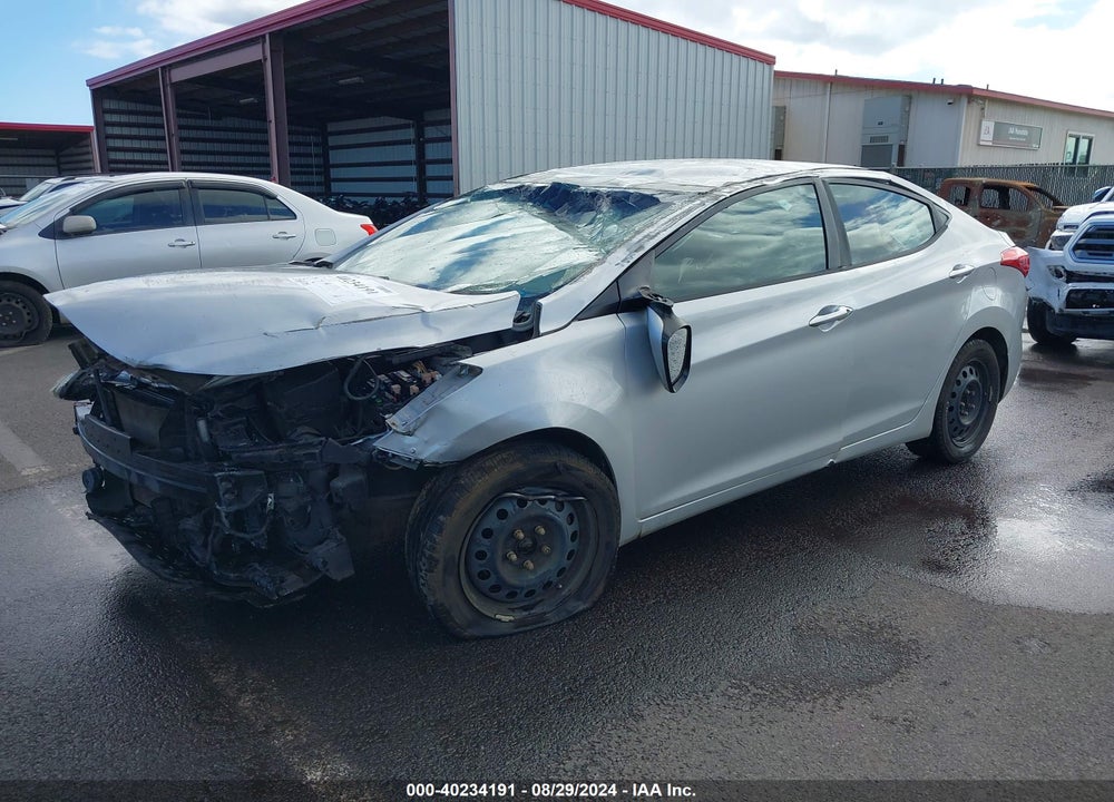 2012 HYUNDAI ELANTRA GLS VIN: 5NPDH4AE2CH080114