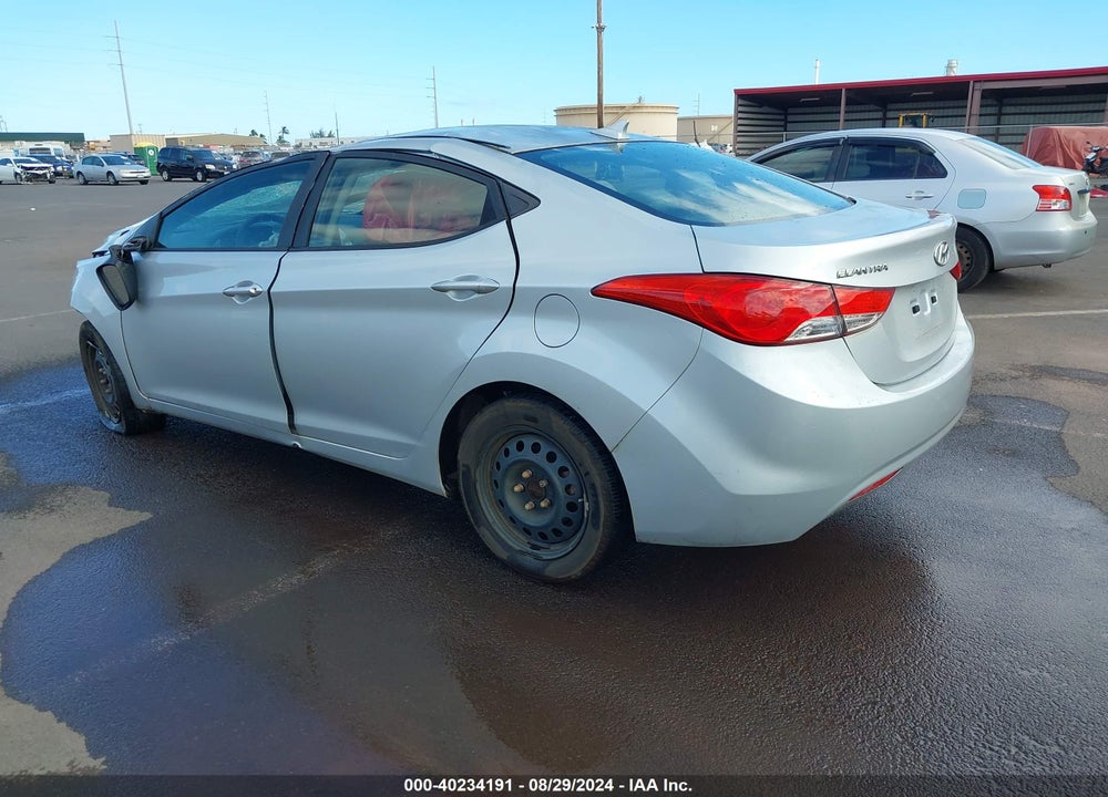 2012 HYUNDAI ELANTRA GLS VIN: 5NPDH4AE2CH080114