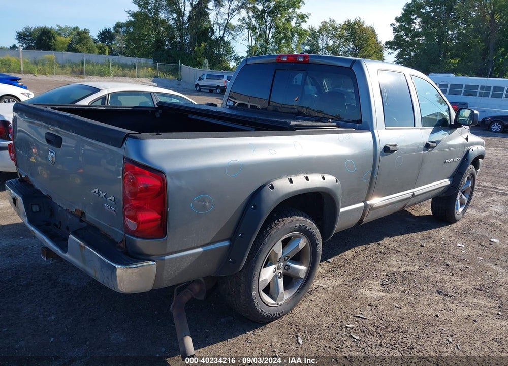 2007 DODGE RAM 1500 SLT/TRX4 OFF ROAD/SPORT VIN: 1D7HU18247J523390