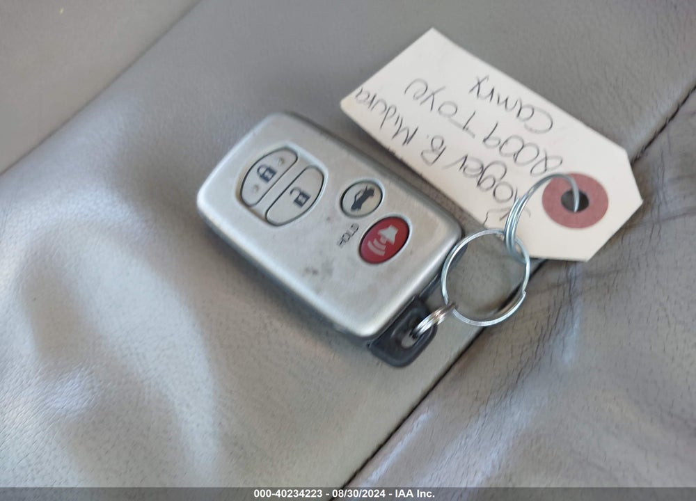 2009 TOYOTA CAMRY HYBRID VIN: JTNBB46K793050596
