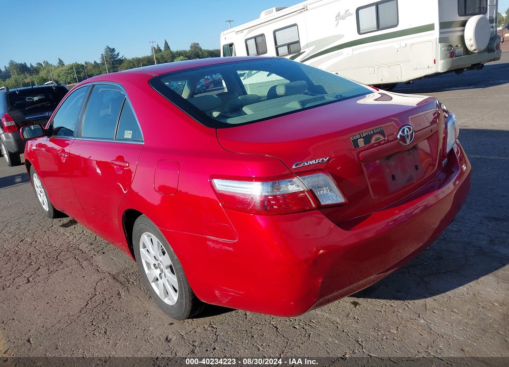 2009 TOYOTA CAMRY HYBRID VIN: JTNBB46K793050596