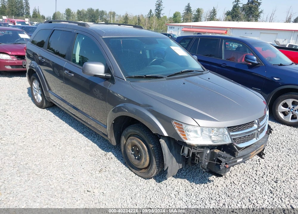 2013 DODGE JOURNEY SXT VIN: 3C4PDDBGXDT584680