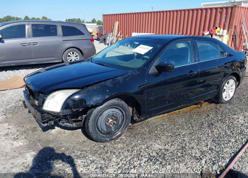 2006 FORD FUSION SEL VIN: 3FAFP08186R101126