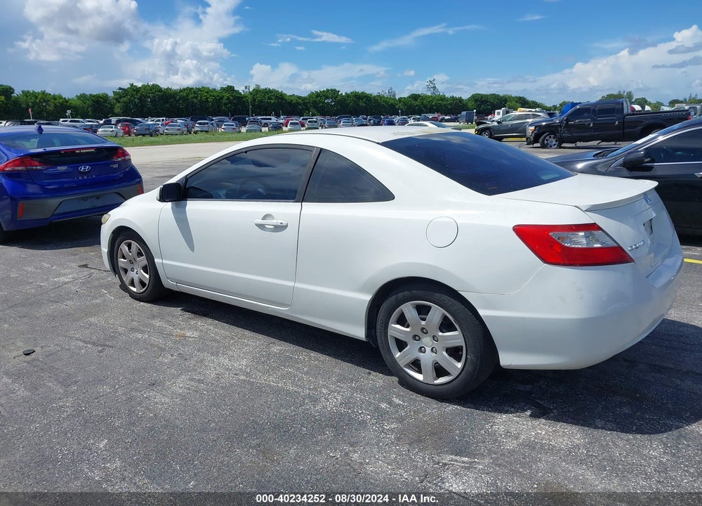 2009 HONDA CIVIC LX VIN: 2HGFG12699H510774