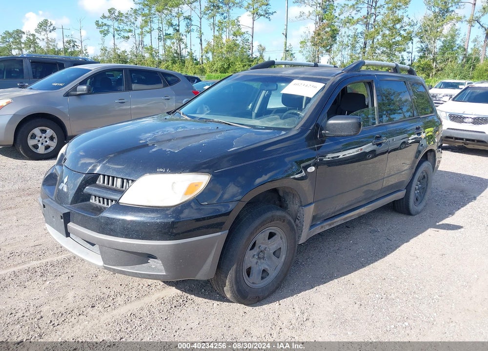 2005 MITSUBISHI OUTLANDER LS VIN: JA4LZ31F05U022081