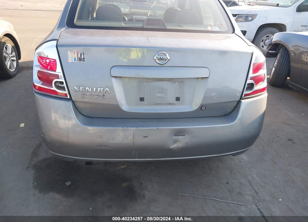 2008 NISSAN SENTRA 2.0S VIN: 3N1AB61E58L724442