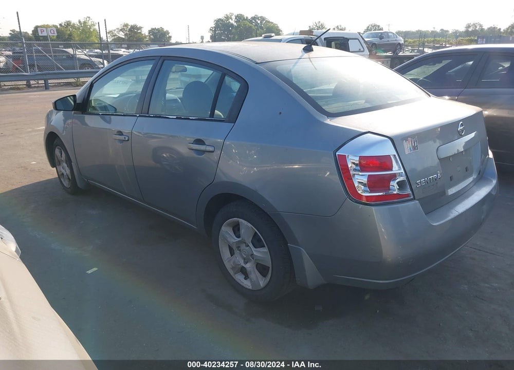 2008 NISSAN SENTRA 2.0S VIN: 3N1AB61E58L724442