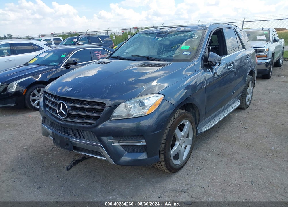 2014 MERCEDES-BENZ ML 350 VIN: 4JGDA5JB6EA286087