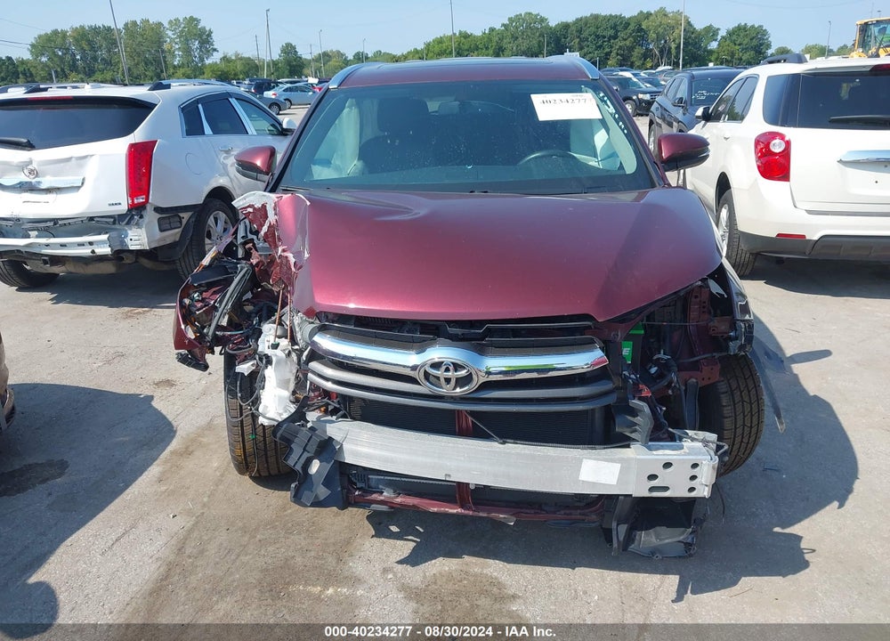 2015 TOYOTA HIGHLANDER LIMITED V6 VIN: 5TDDKRFH4FS079336