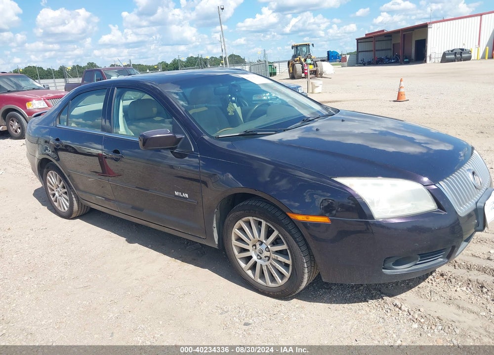 2007 MERCURY MILAN V6 PREMIER VIN: 3MEHM08117R621633