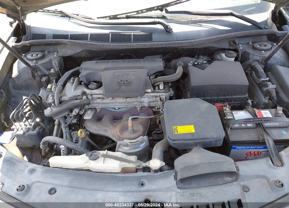 2012 TOYOTA CAMRY LE VIN: 4T4BF1FK4CR190826