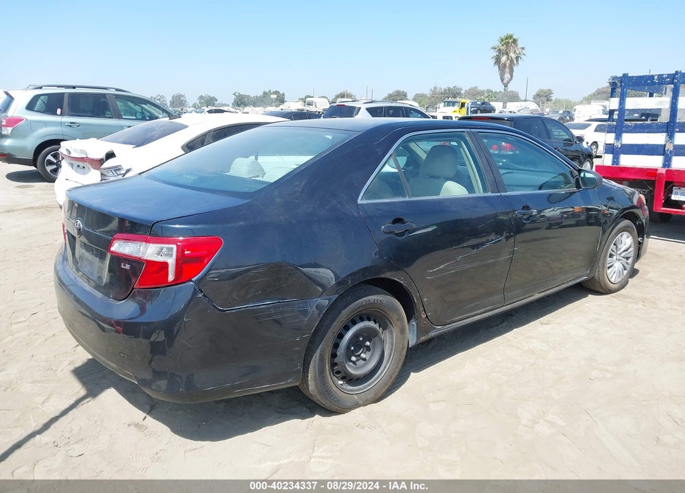2012 TOYOTA CAMRY LE VIN: 4T4BF1FK4CR190826