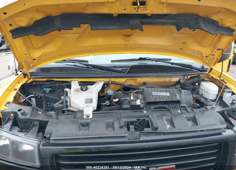 2019 GMC SAVANA CUTAWAY WORK VAN VIN: 7GZ37TCGXKN008327