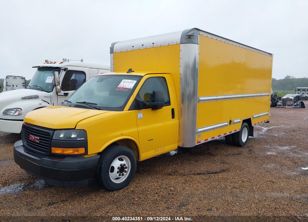 2019 GMC SAVANA CUTAWAY WORK VAN VIN: 7GZ37TCGXKN008327