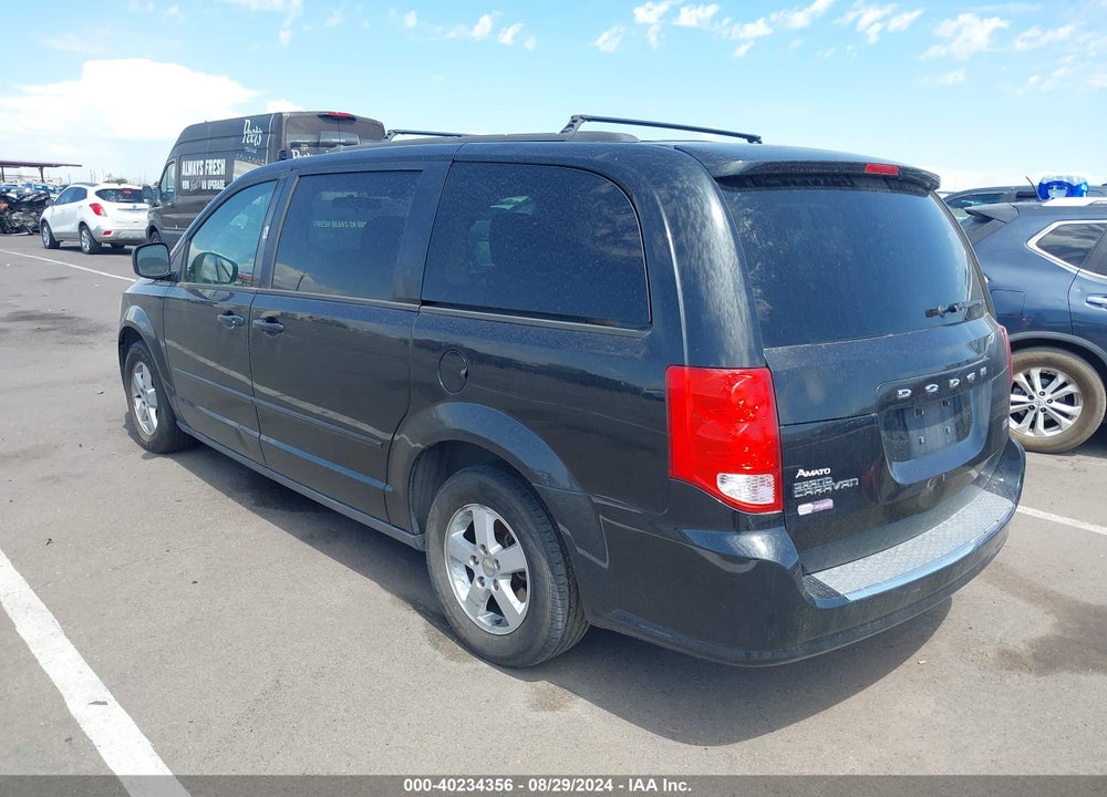 2013 DODGE GRAND CARAVAN SXT VIN: 2C4RDGCGXDR552761