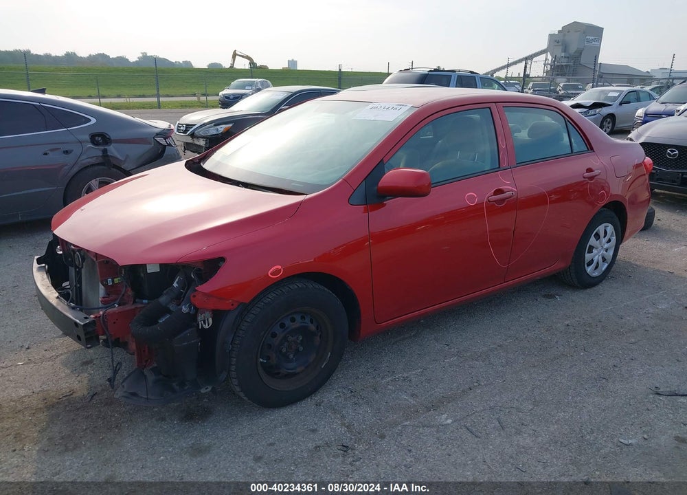 2013 TOYOTA COROLLA L VIN: 2T1BU4EE0DC017126
