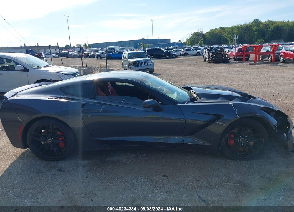 2014 CHEVROLET CORVETTE STINGRAY Z51 VIN: 1G1YL2D76E5112396
