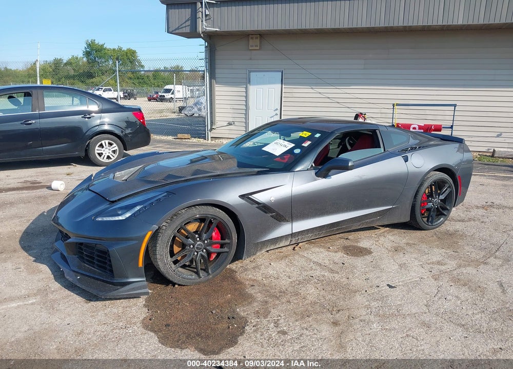 2014 CHEVROLET CORVETTE STINGRAY Z51 VIN: 1G1YL2D76E5112396