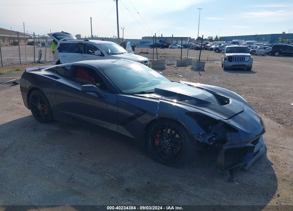 2014 CHEVROLET CORVETTE STINGRAY Z51 VIN: 1G1YL2D76E5112396