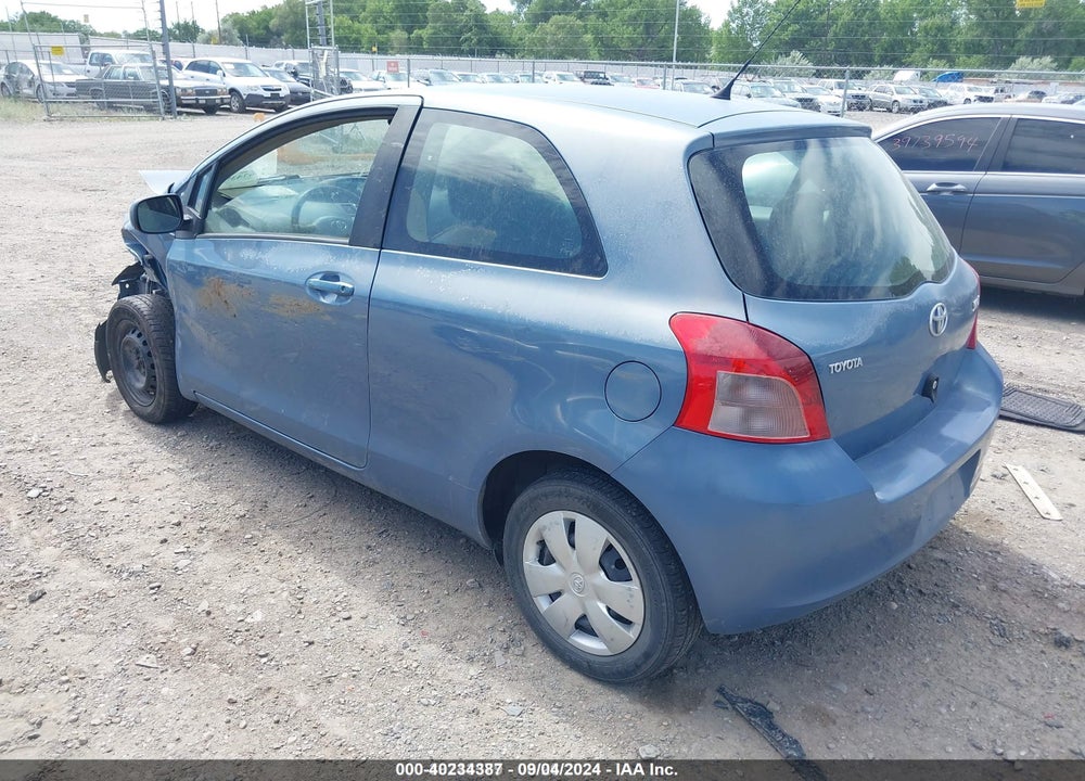 2008 TOYOTA YARIS VIN: JTDJT923085193742