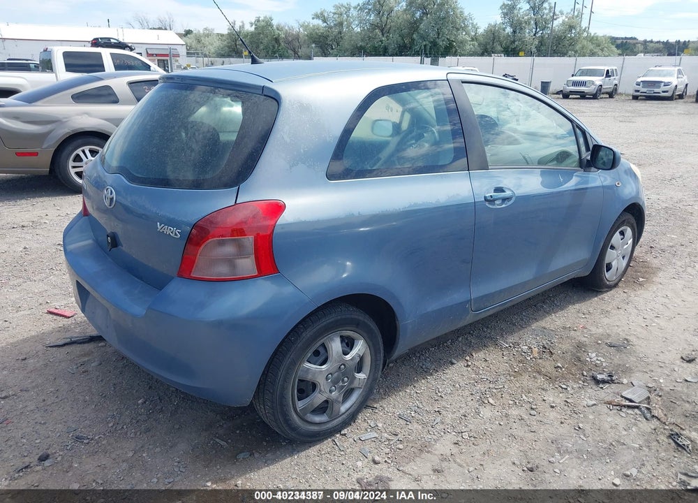 2008 TOYOTA YARIS VIN: JTDJT923085193742