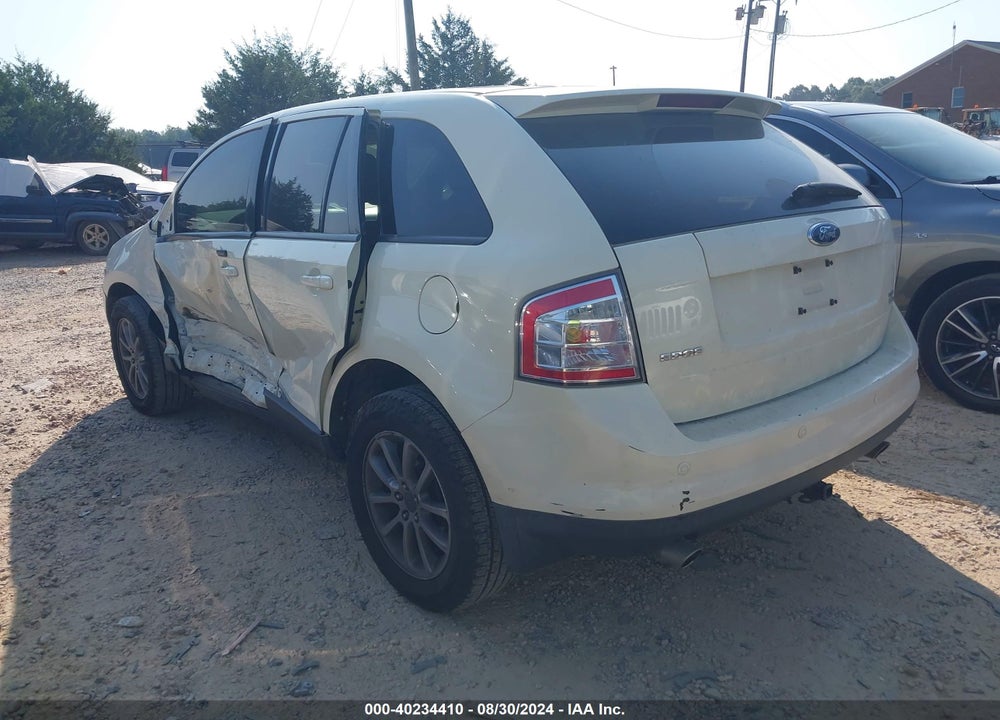 2007 FORD EDGE SEL PLUS VIN: 2FMDK49C47BB36524