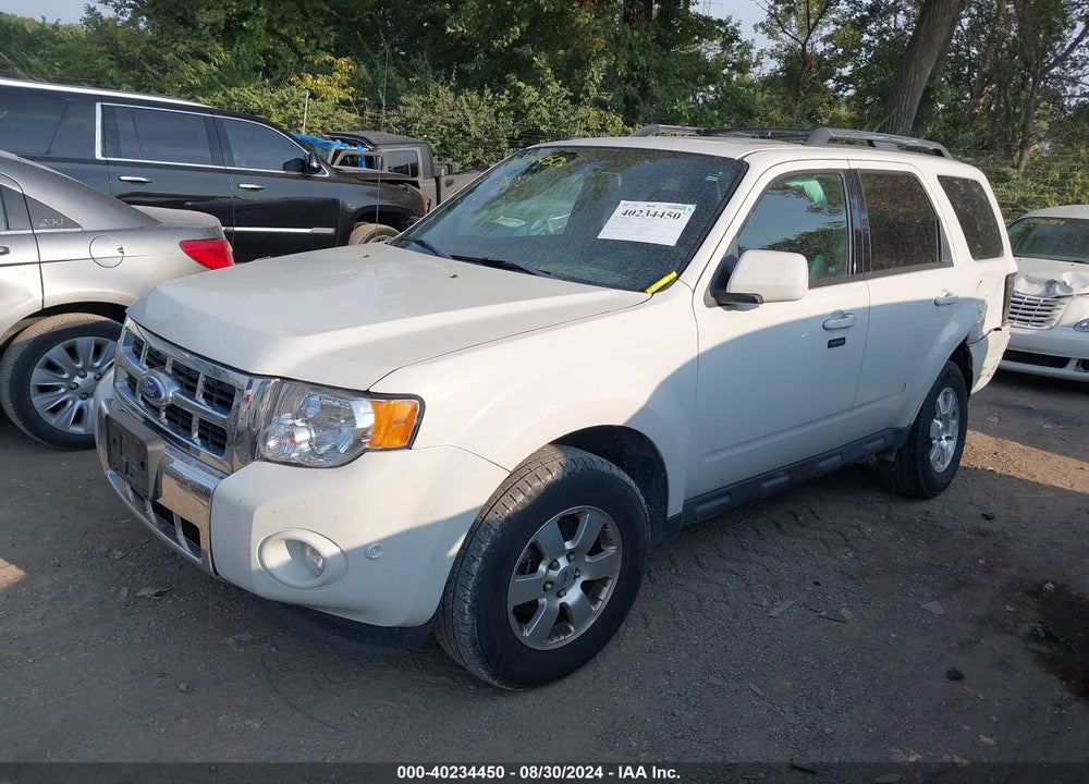 2012 FORD ESCAPE LIMITED VIN: 1FMCU9EG4CKB65730
