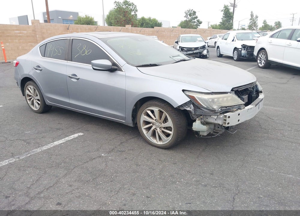 2016 ACURA ILX PREMIUM PACKAGE/TECHNOLOGY PLUS PACKAGE VIN: 19UDE2F76GA021556