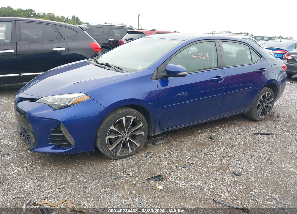 2018 TOYOTA COROLLA SE VIN: 2T1BURHE6JC977880
