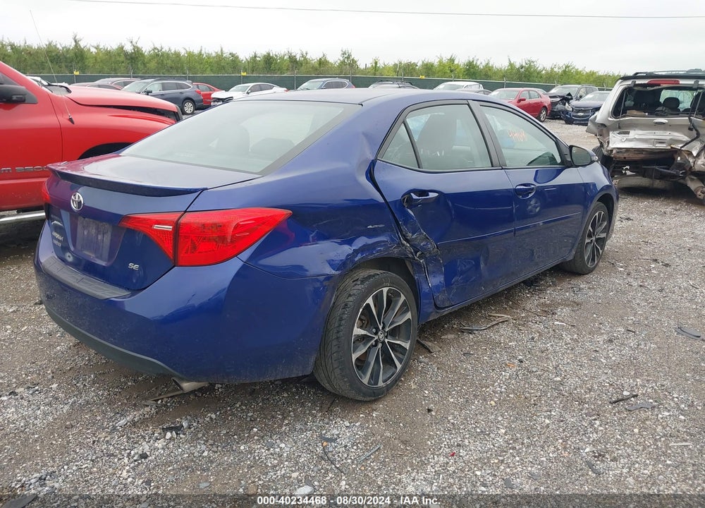 2018 TOYOTA COROLLA SE VIN: 2T1BURHE6JC977880
