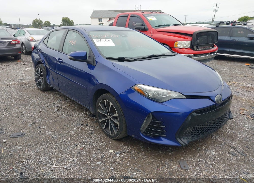 2018 TOYOTA COROLLA SE VIN: 2T1BURHE6JC977880