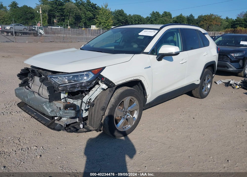 2021 TOYOTA RAV4 HYBRID XLE PREMIUM VIN: 4T3B6RFV6MU052622