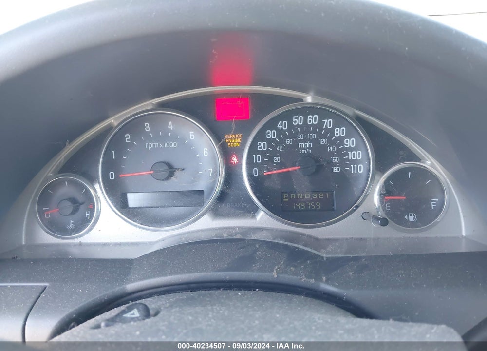 2007 BUICK RENDEZVOUS CXL VIN: 3G5DA03L37S521390