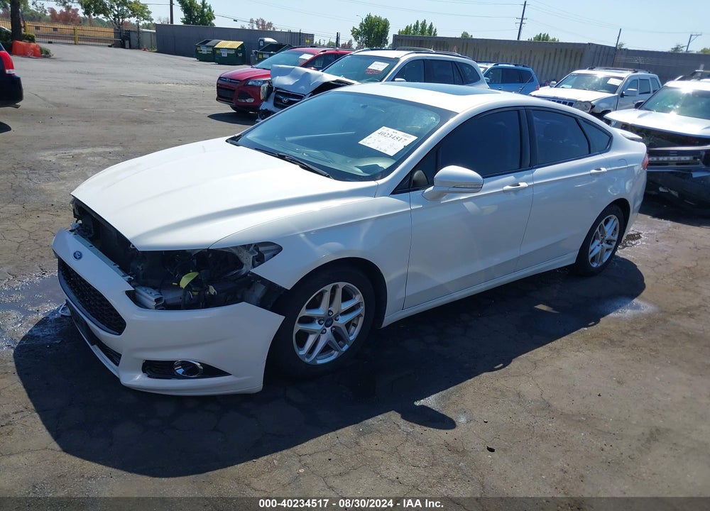 2013 FORD FUSION SE VIN: 3FA6P0HR9DR388365