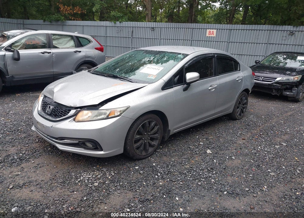 2015 HONDA CIVIC LX VIN: 19XFB2F54FE231423