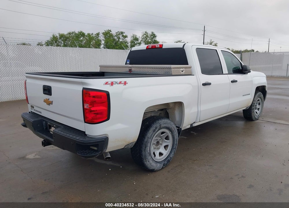 2017 CHEVROLET SILVERADO 1500 WT VIN: 3GCUKNEC8HG449879
