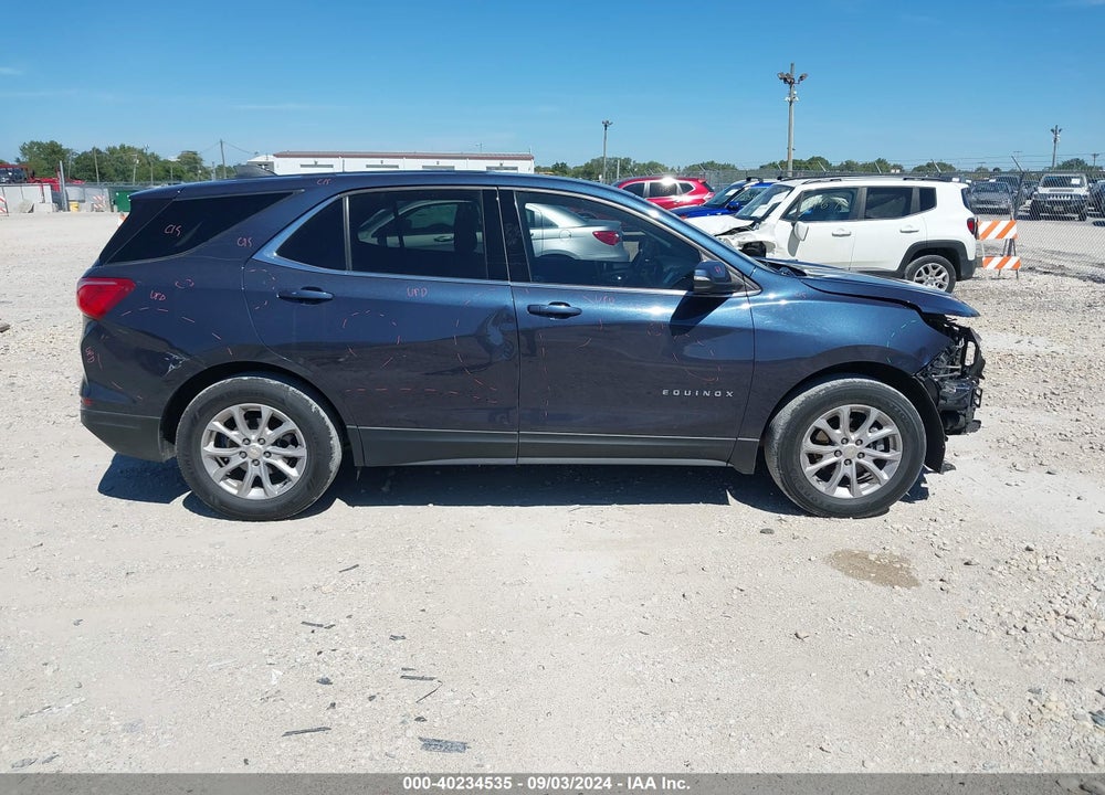 2018 CHEVROLET EQUINOX LT VIN: 3GNAXJEV7JL402846