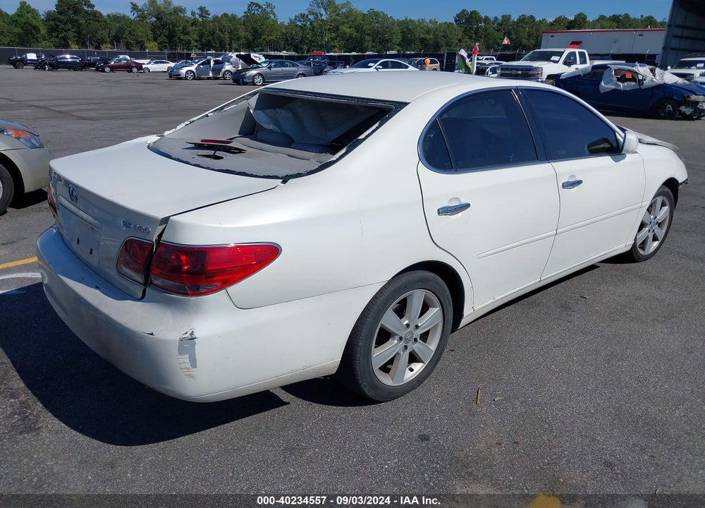 2005 LEXUS ES 330 VIN: JTHBA30G255107614